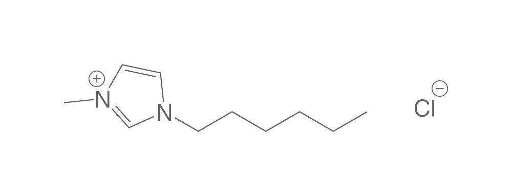 1-Hexyl-3-methyl-imidazolium chloride, min. 98 %, 25 g, glass - Luminix Health