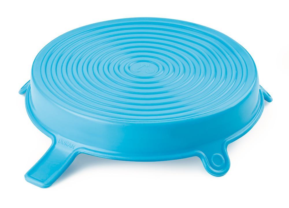 DURAN® silicone lid, Cyan, XXL, Ø 132-147 mm, 1 unit(s) - Luminix Health