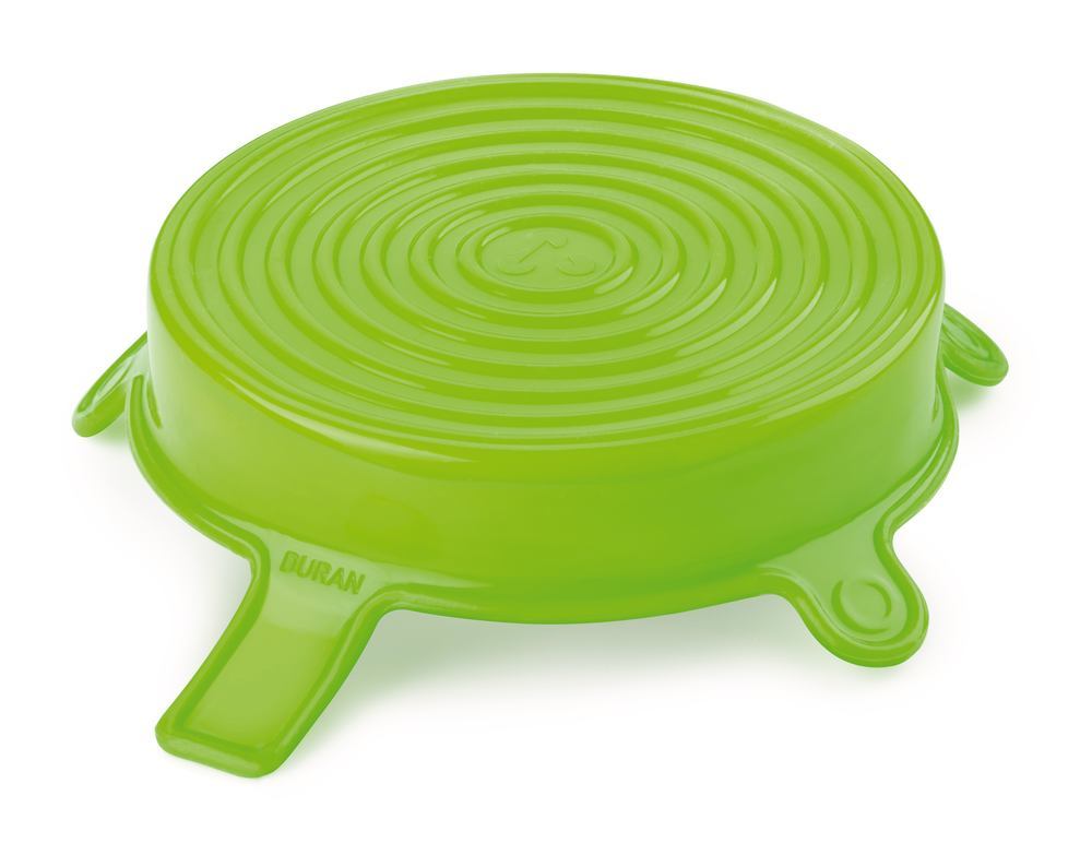 DURAN® silicone lid, Green, XL, Ø 102-120 mm, 1 unit(s) - Luminix Health