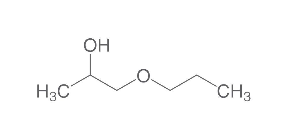 Propylene glycol propyl ether, min 99 %, for synthesis, 1 l, plastic - Luminix Health