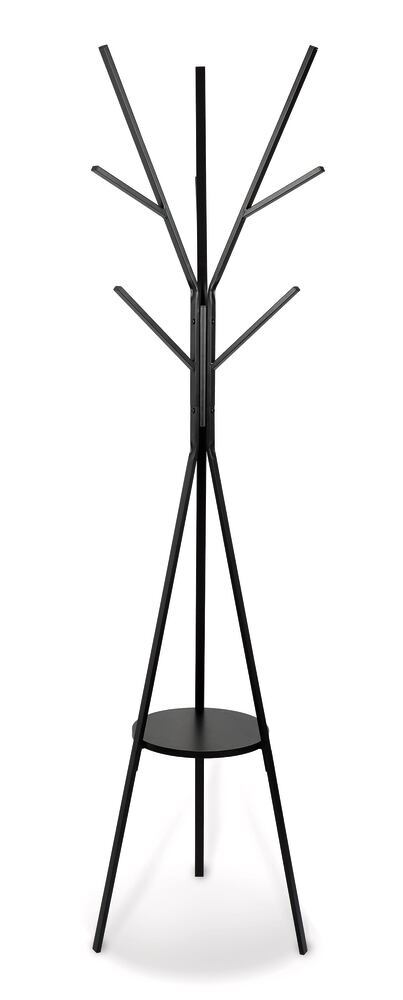 Coat rack with shelf space