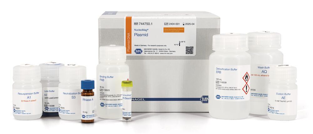 NucleoMag Plasmid, magnetic-bead kit, 96 preps, Macherey-Nagel, art. 20PM.1