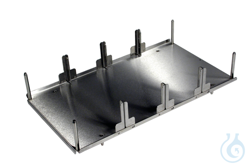 Basic tray for assembling 4 test tube racks - Luminix Health