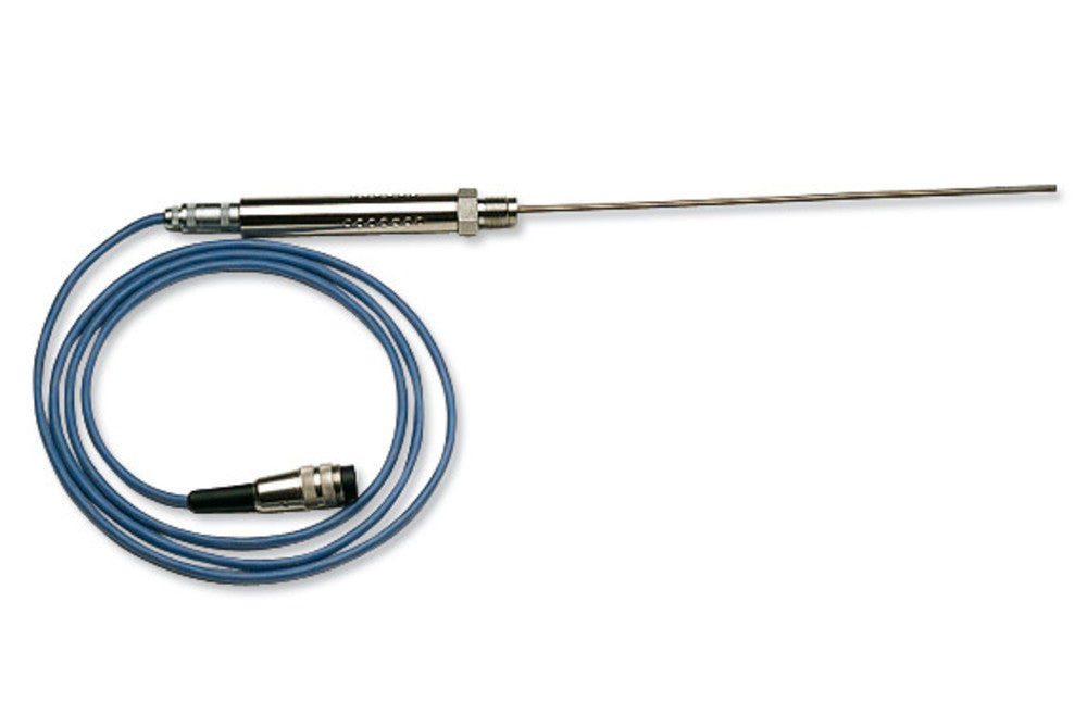 Temperature sensor FE-Cu-Ni, Ø 1.5 mm, with fine silver gasket, length 280 mm - Luminix Health