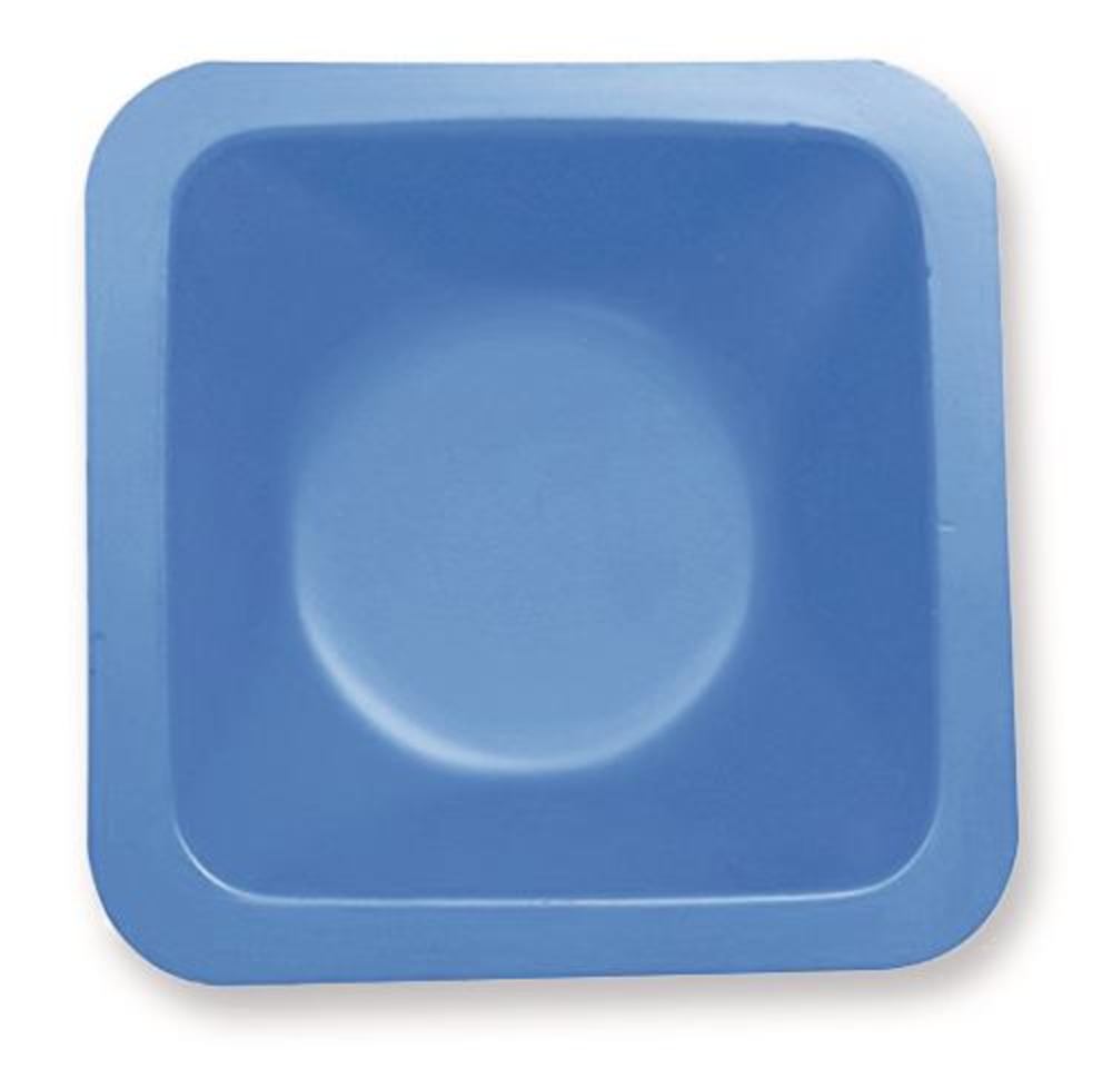 Rotilabo® disposable weighing pans, 100 ml, PS, non-sterile, opaque blue, - Luminix Health