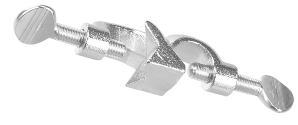 Double cross bosshead, malleable cast iron, clamping screws,, 1 unit(s) - Luminix Health