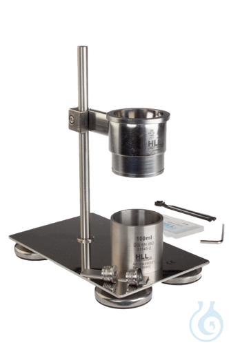 Apparatus Bulk density ISO 23145 and flowability ISO14629 of ceramic powders - Luminix Health