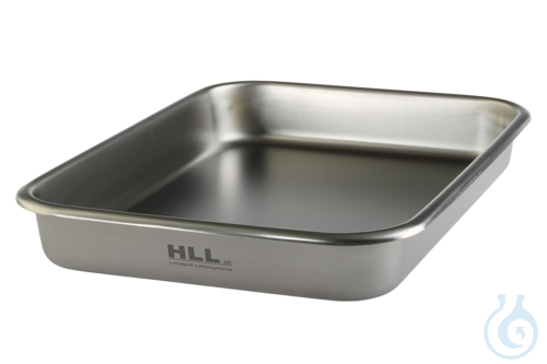 Collecting tray for apparatus, 350*250*50 mm made of stainless steel - Luminix Health