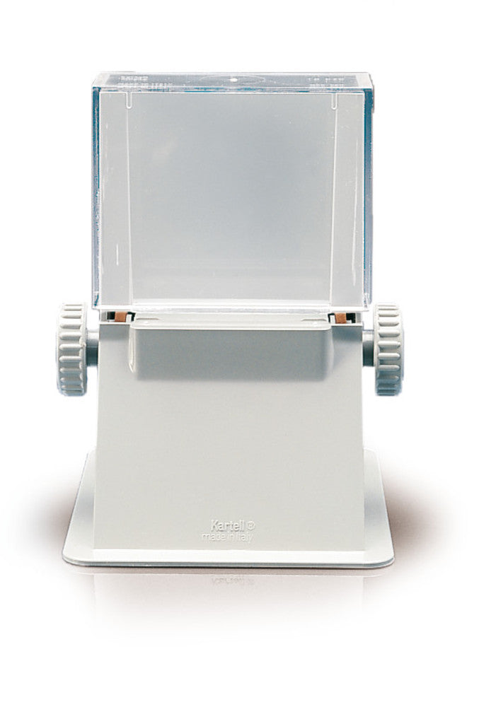 Microscope slides dispenser, ABS, white, for 50 slides 76 x 26 mm, 1 unit(s) - Luminix Health