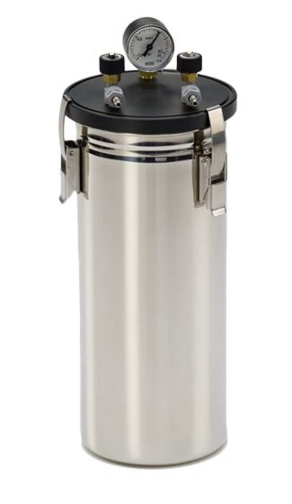 Anaerobic Jar, standard, Stainless steel/plastic, 1 unit(s) - Luminix Health