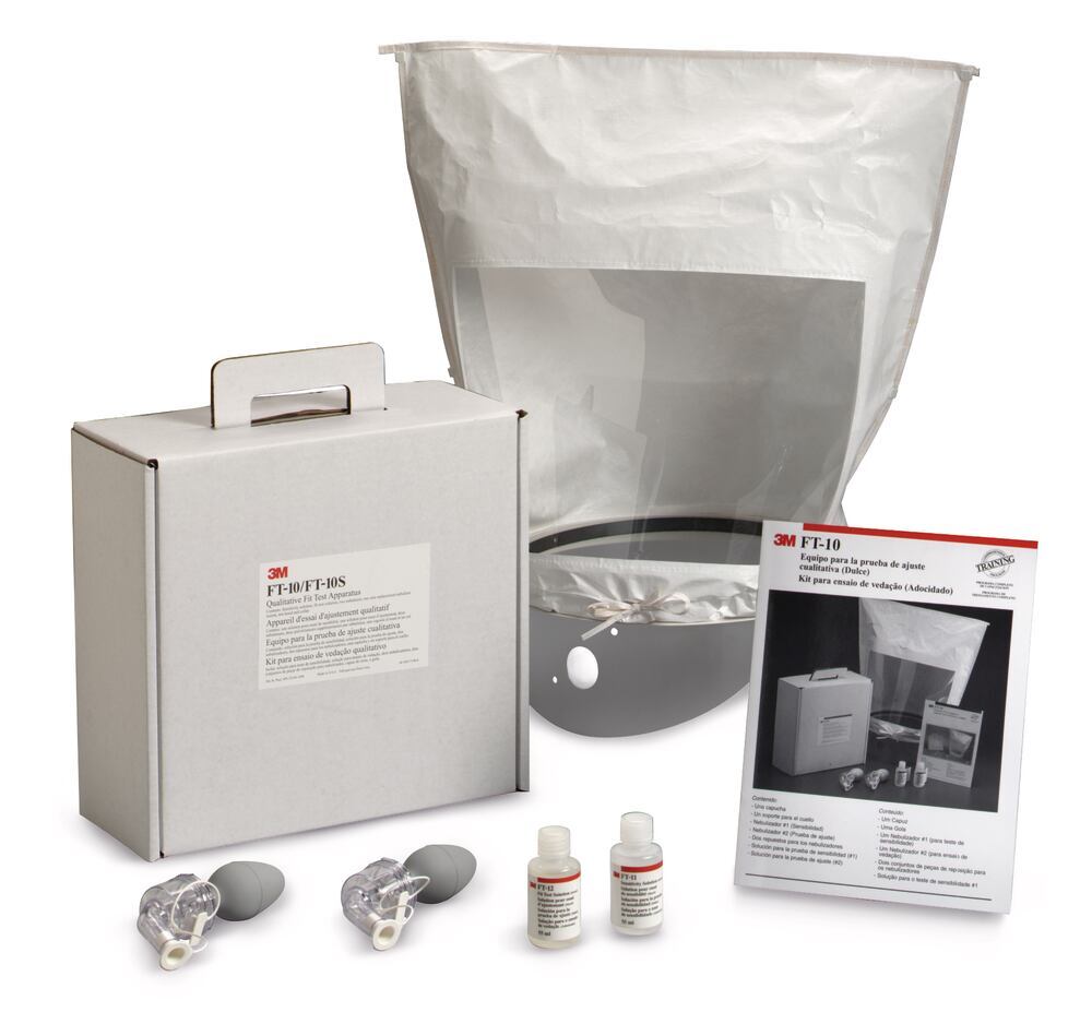 3M tight fit test kit, qualitative, solution type sweet, FT-10