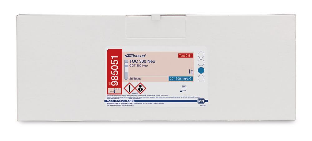 NANOCOLOR® round cell test, TOC 300 Neo