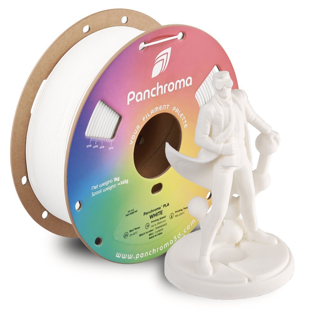 Panchroma PLA White, 1,75 mm, 1 kg