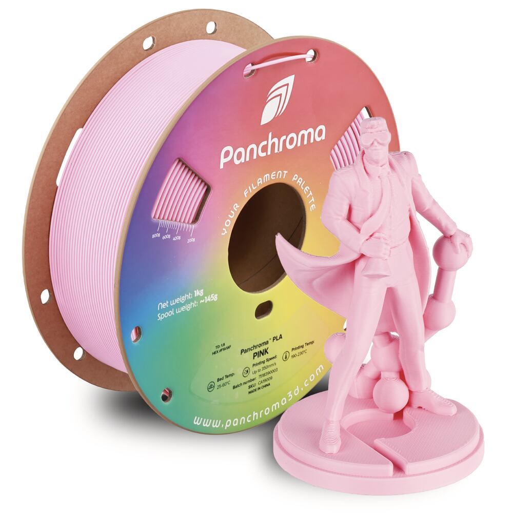 Panchroma PLA Pink, 1,75 mm, 1 kg
