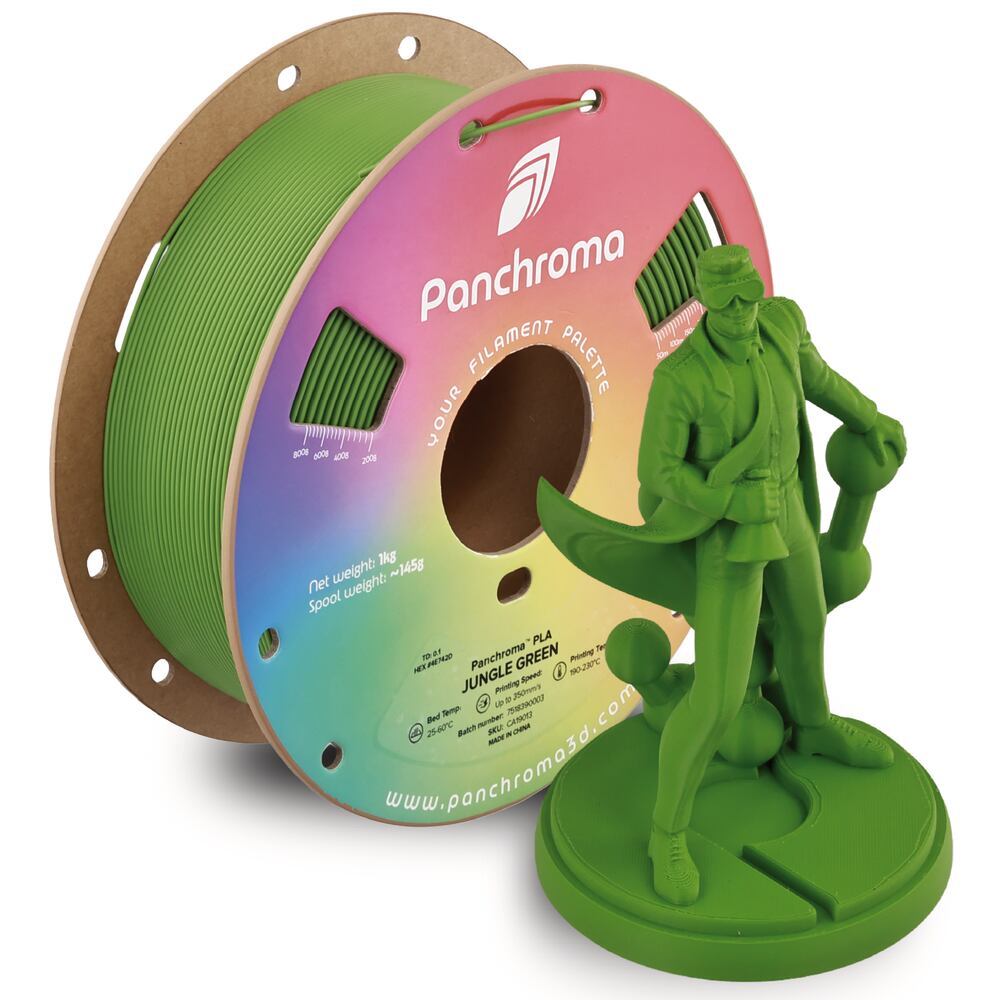 Panchroma PLA Jungle Green, 1,75 mm, 1 kg