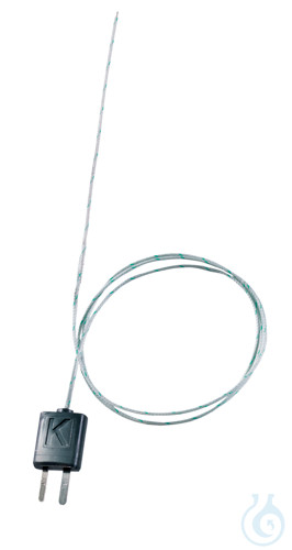 Flexible thermoelectric couple, TC type K temperature sensor,glass fibre - Luminix Health