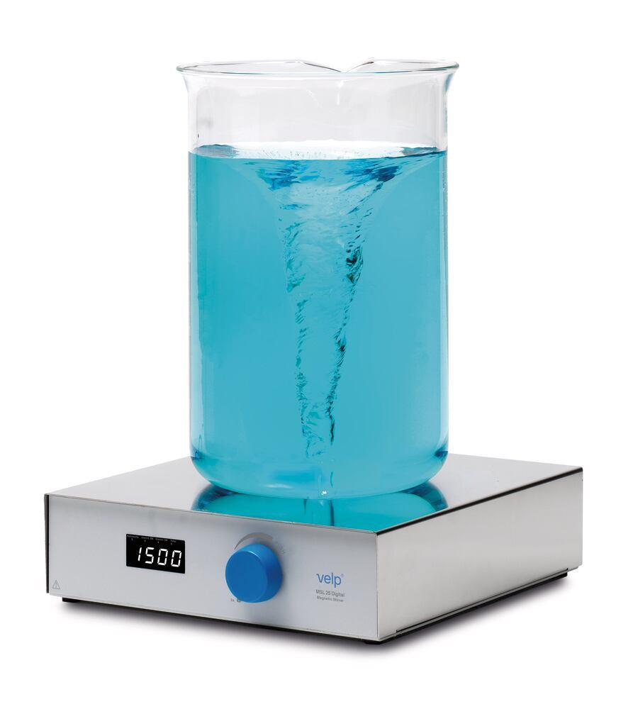 MSL 25 Digital magnetic stirrer, 25 l, 40 to 1500 rpm