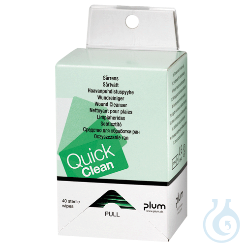 Plum QuickClean 5551 Wound Cleaning Wipes Refill Pack