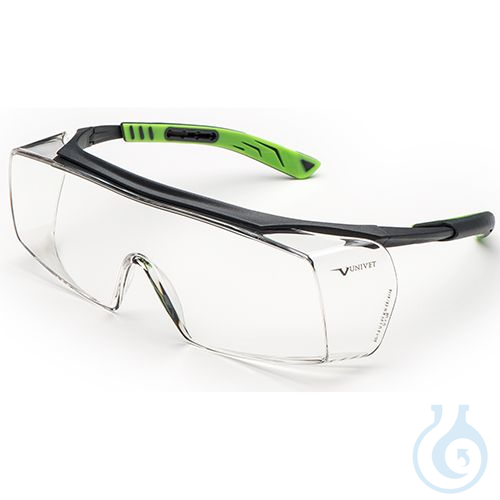 UNIVET Overglasses 5X7 dark grey/green - Luminix Health
