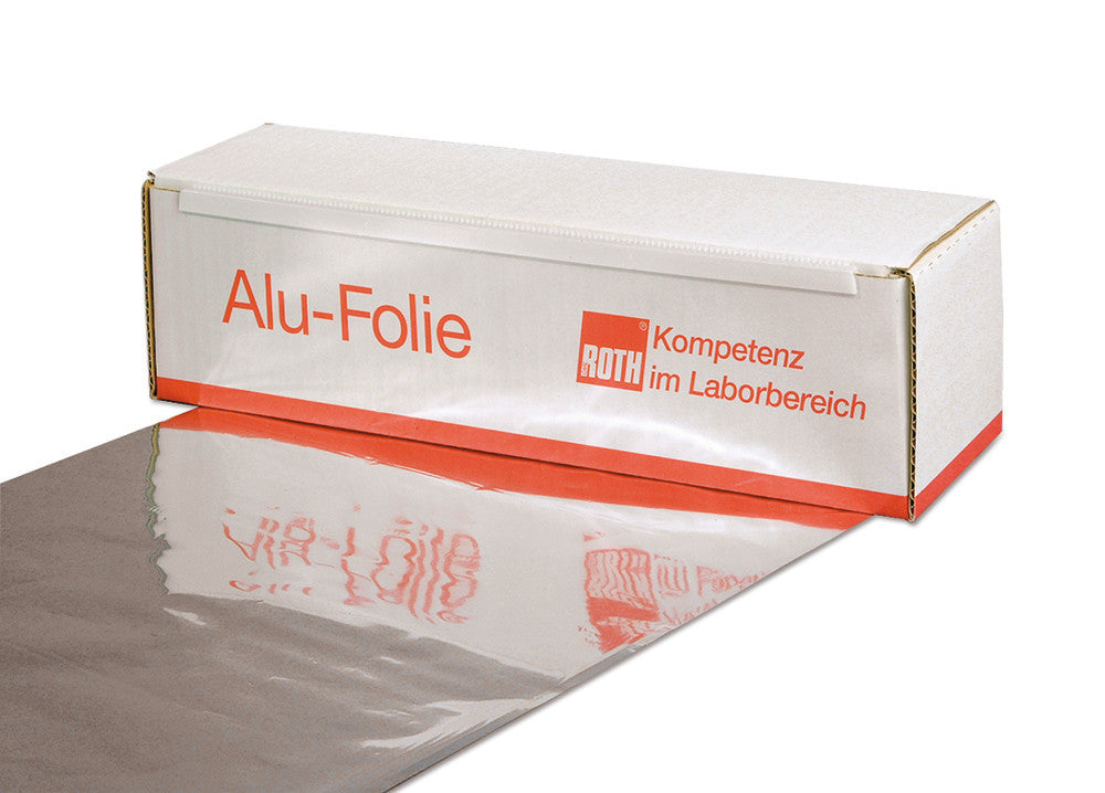 Aluminium foil ROTILABO®, 15 µm, 300 mm, 150 m - Luminix Health