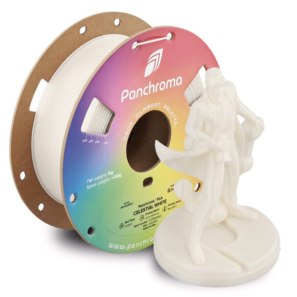 Panchroma PLA Celestial White, 1,75 mm, 1 kg