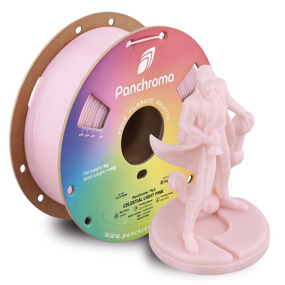 Panchroma PLA Celestial Light Pink, 1,75 mm, 1 kg