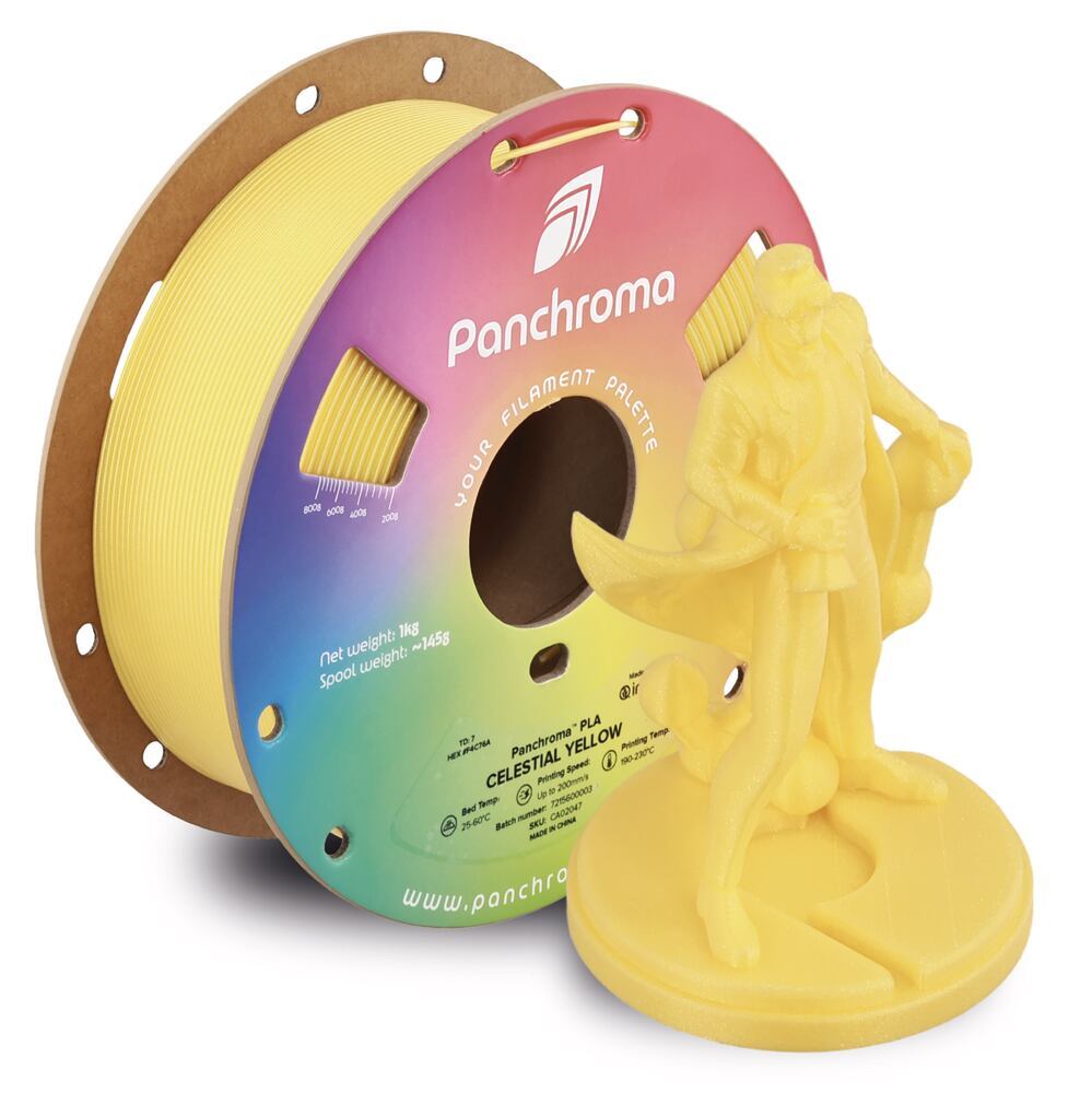 Panchroma PLA Celestial Yellow, 1,75 mm, 1 kg