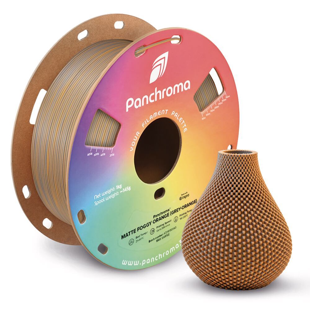 Panchroma PLA Dual Matte Foggy Orange, 1,75 mm, 1 kg