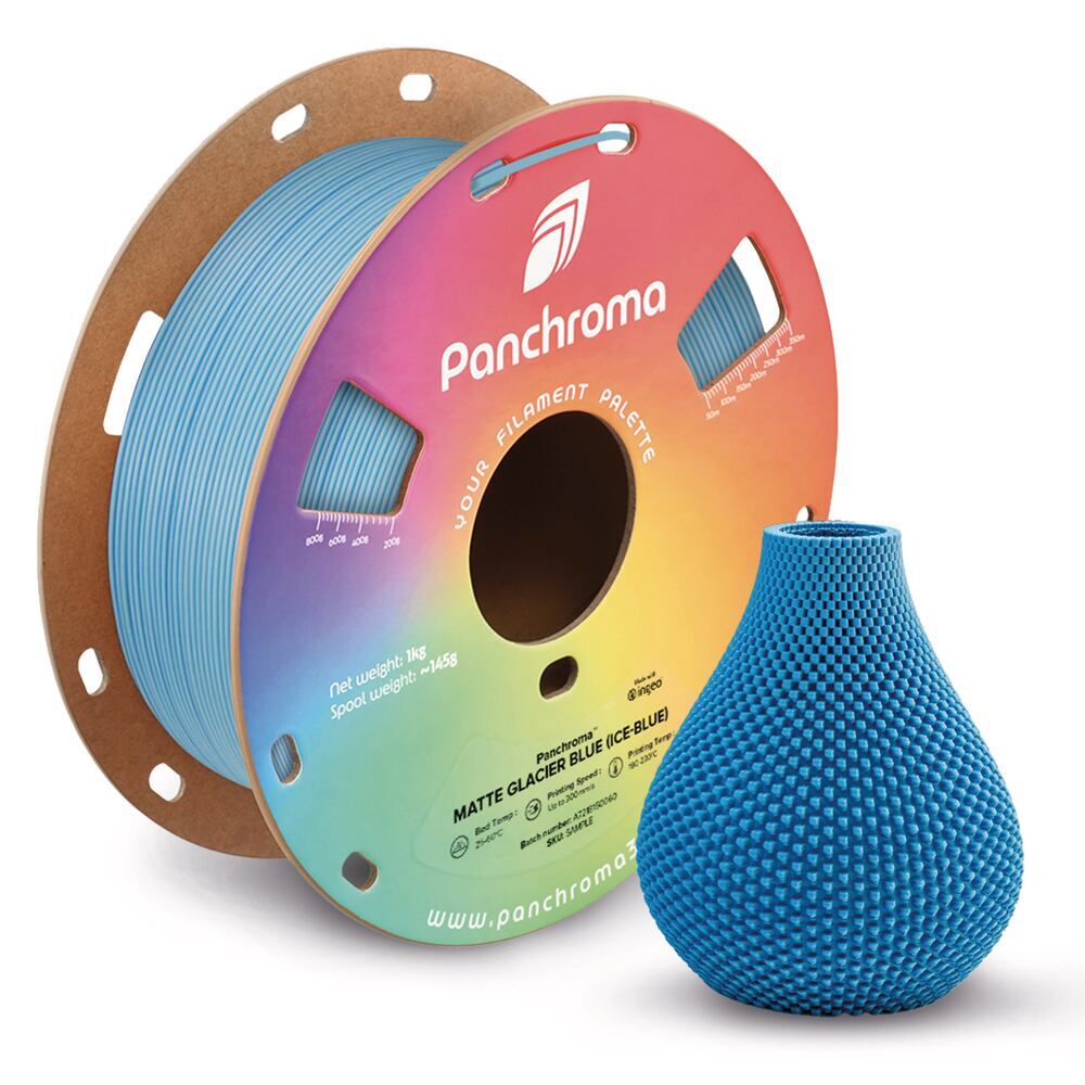 Panchroma PLA Dual Matte Glacier Blue, 1,75 mm, 1 kg