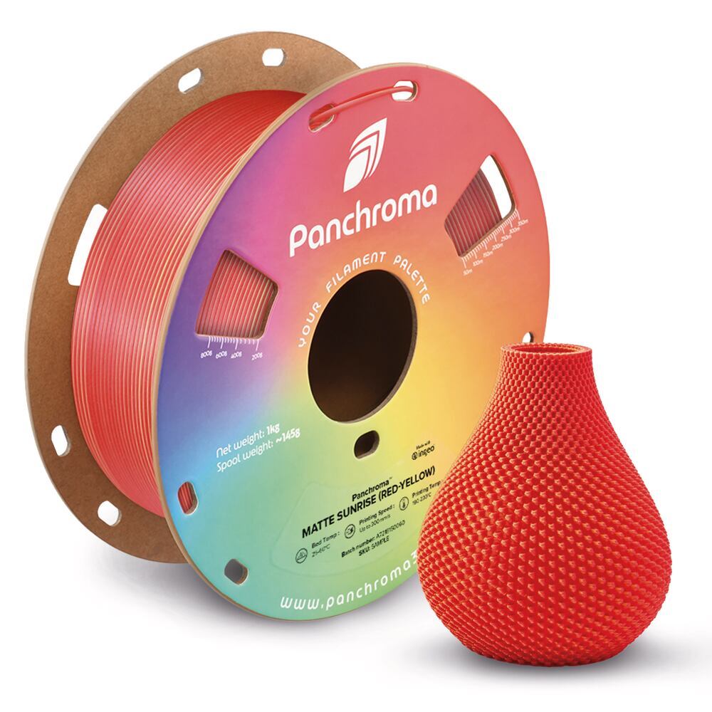 Panchroma PLA Dual Matte Sunrise, 1,75 mm, 1 kg