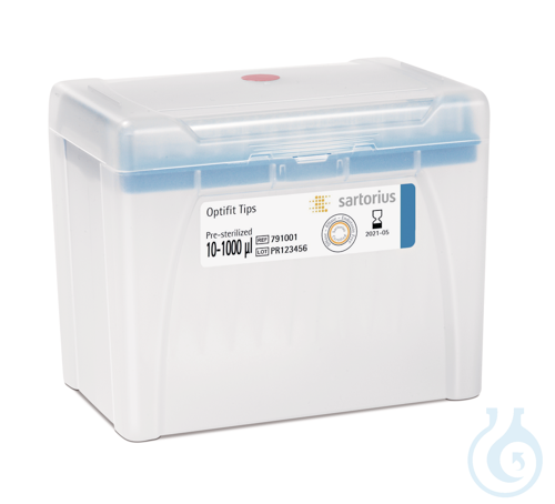 BH Tip 10-1000 µl, ST (10x96) STR, Optifit Tip, 10-1000 µl, single tray - Luminix Health