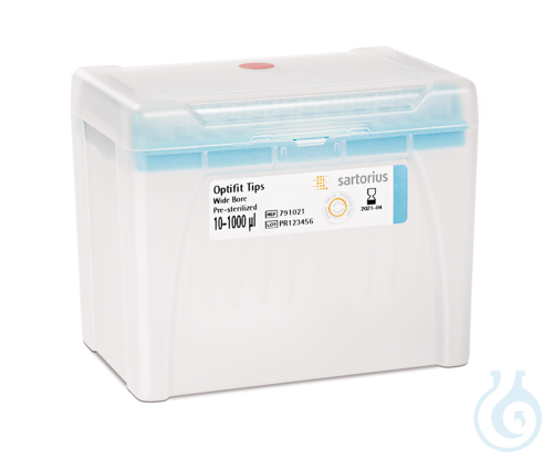 BH Tip 10-1000 µl WB, ST (10x96) STR, Optifit Tip, 10-1000 µl, wide bore tip, si - Luminix Health