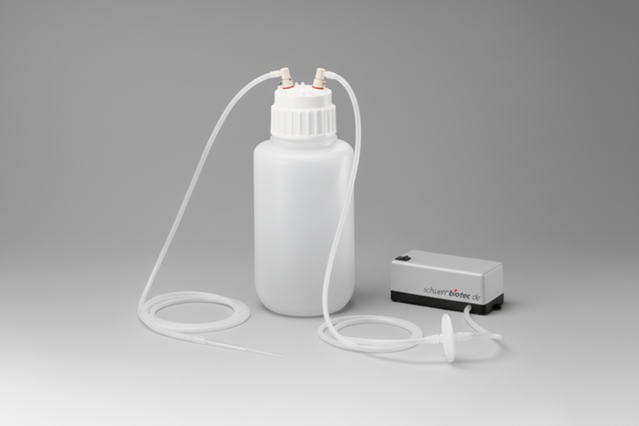 EcoVac safety-vacuum-system 5, 5 liters - Luminix Health