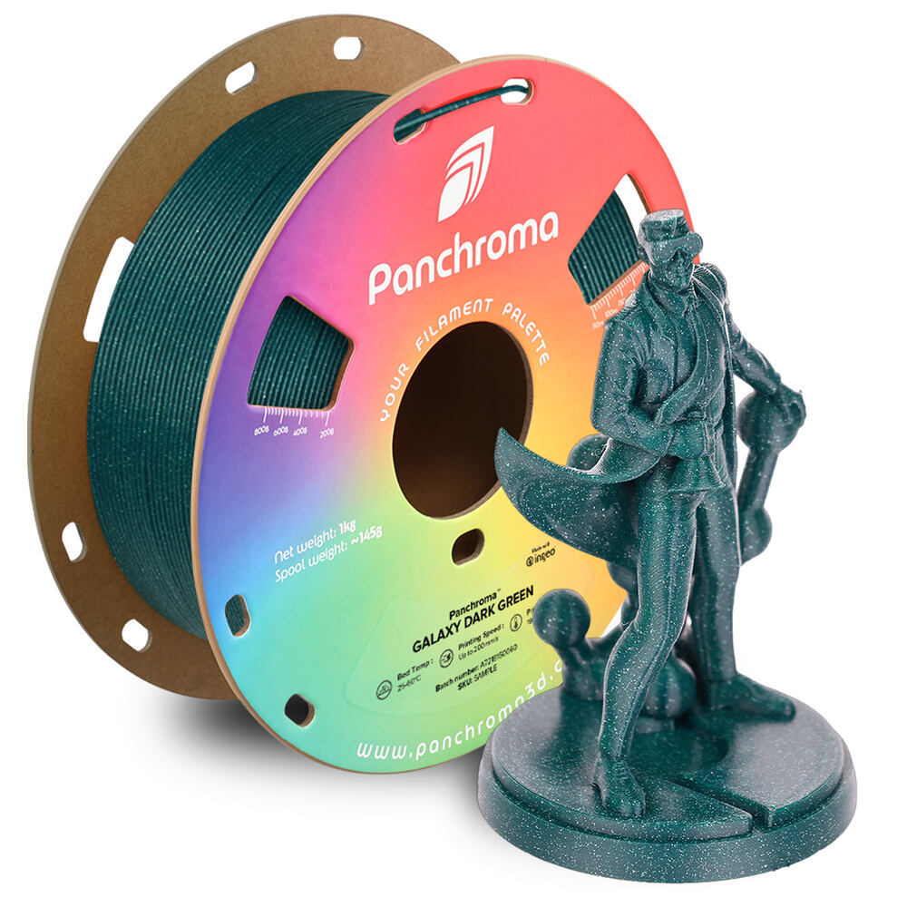 Panchroma PLA Galaxy Dark Green, 1,75 mm, 1 kg