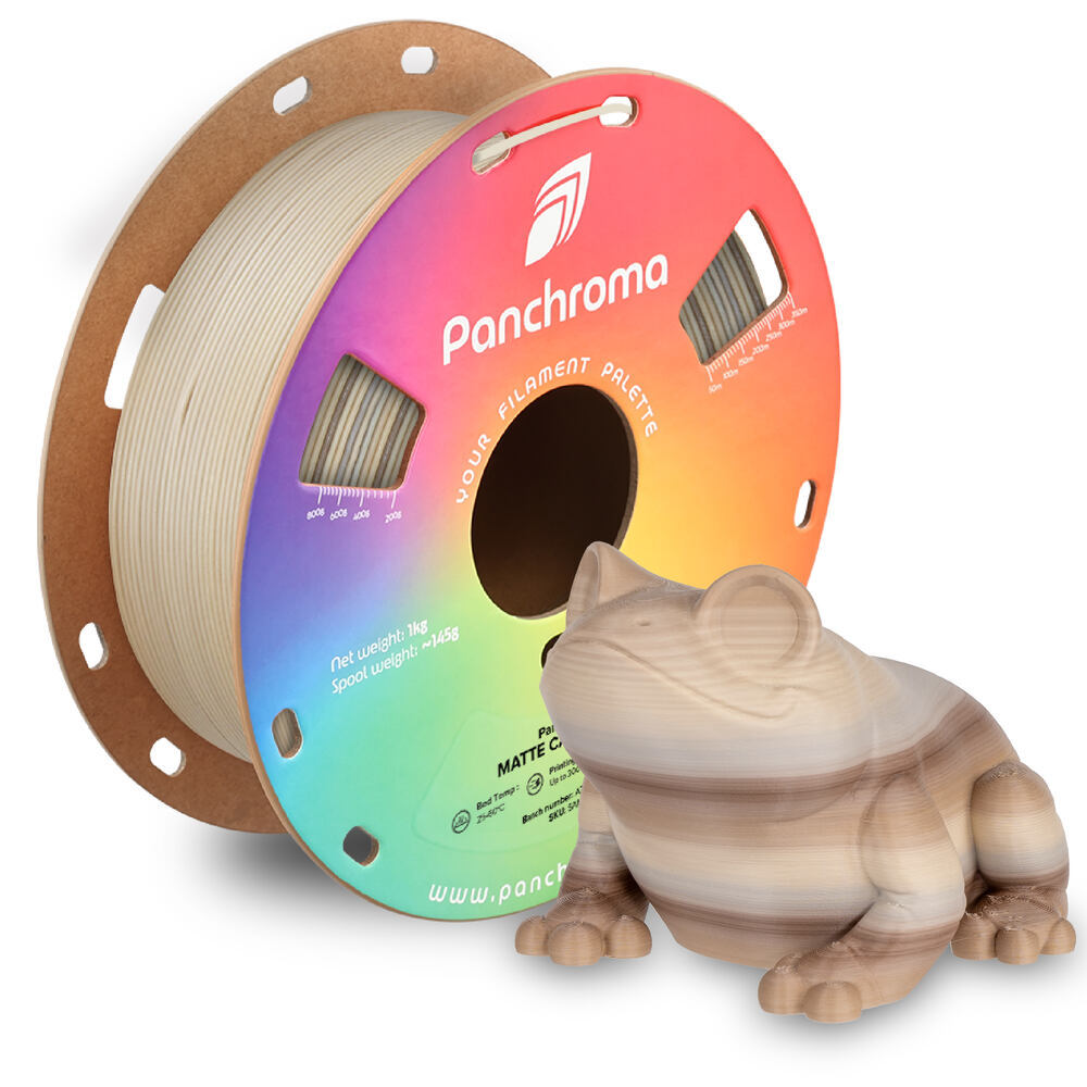 Panchroma PLA Gradient Matte Cappuccino, 1,75 mm, 1 kg