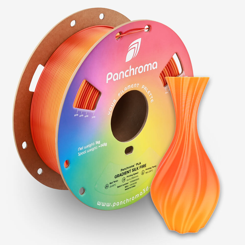 Panchroma PLA Gradient Silk Fire, 1,75 mm, 1 kg