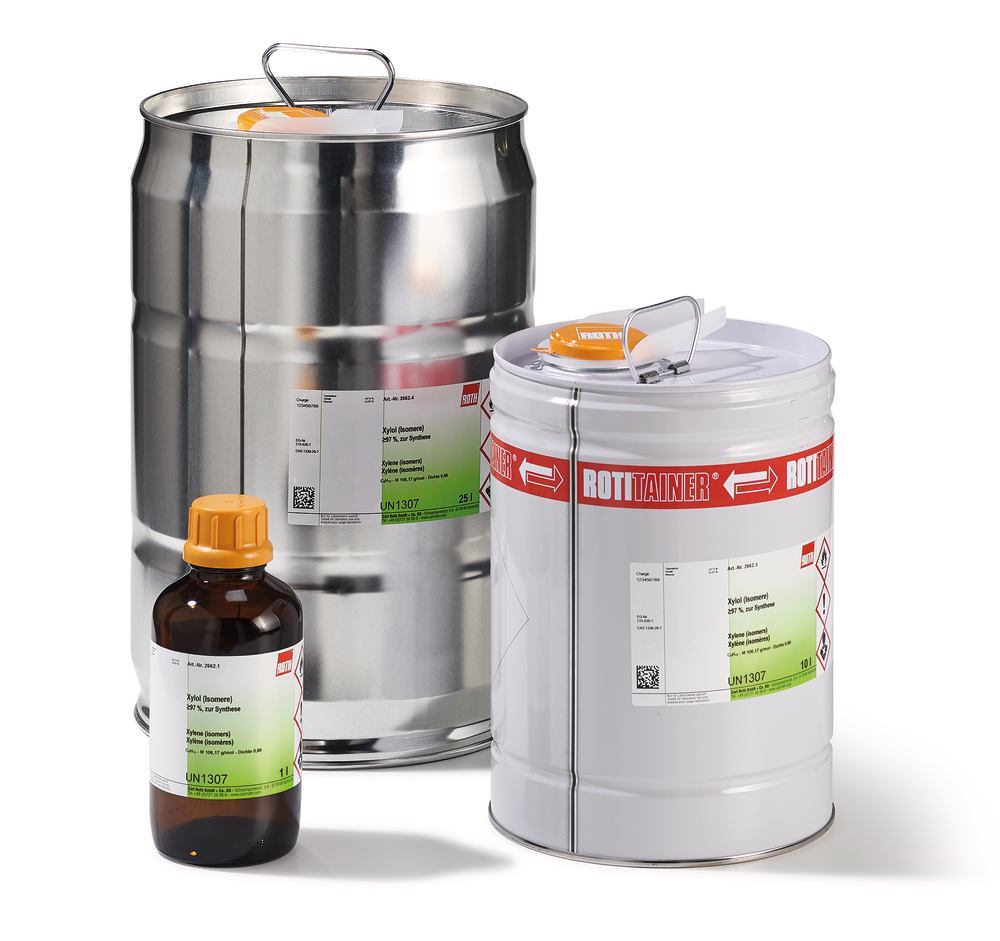 Xylene (isomers), min. 97 %, for synthesis, 1 l, glass - Luminix Health
