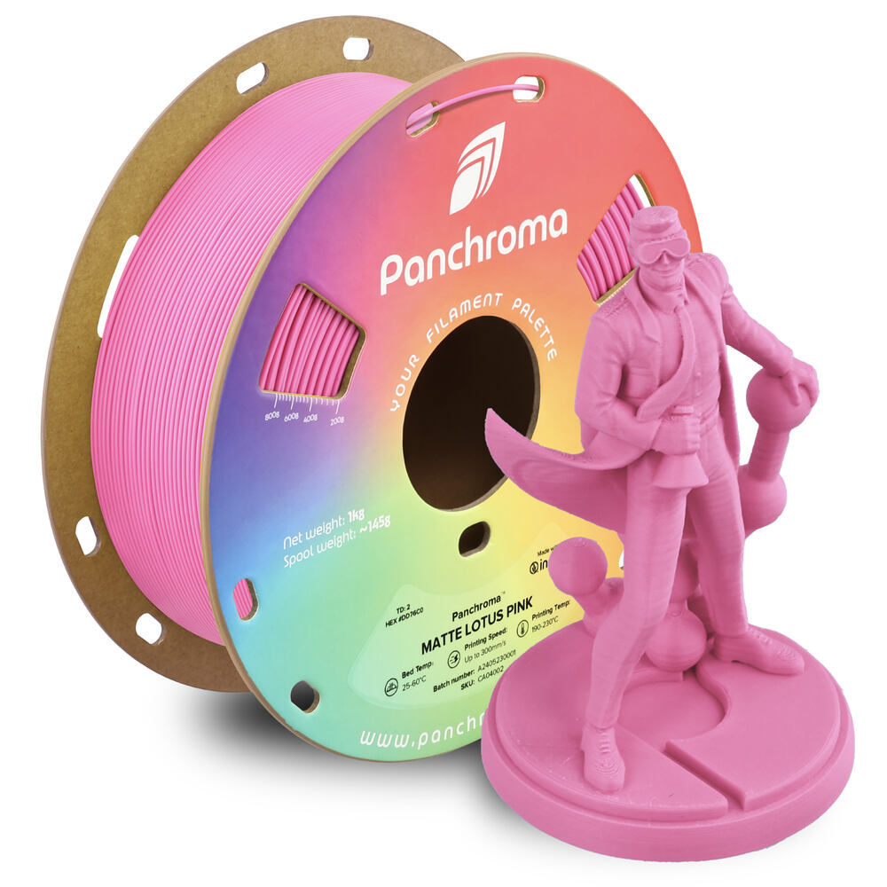 Panchroma PLA Matte Lotus Pink, 1,75 mm, 1 kg