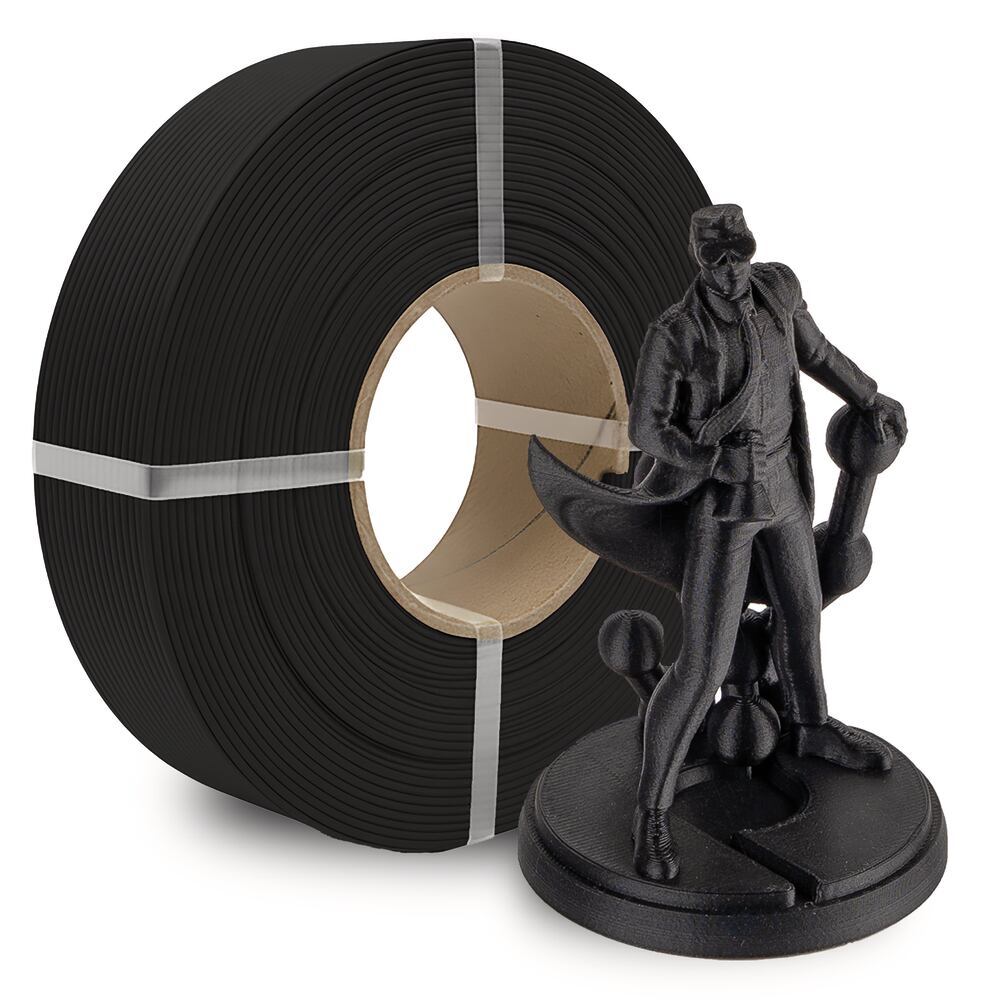 Panchroma PLA refill Matte Char. Black, 1,75 mm, 1 kg