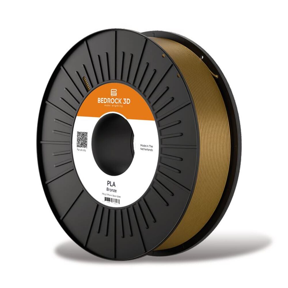 Bedrock 3D PLA Bronze, 1,75 mm, 750 g