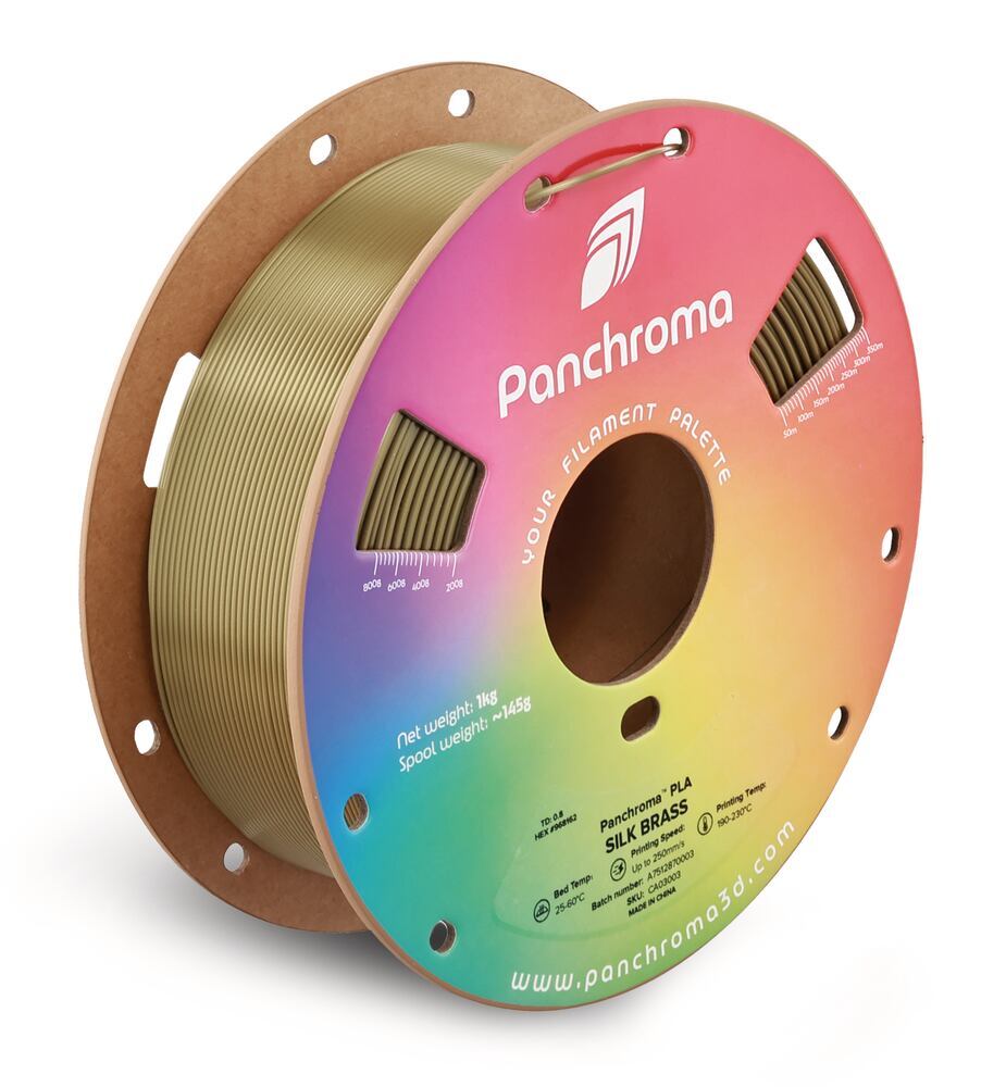 Panchroma PLA Silk Brass, 1,75 mm, 1 kg
