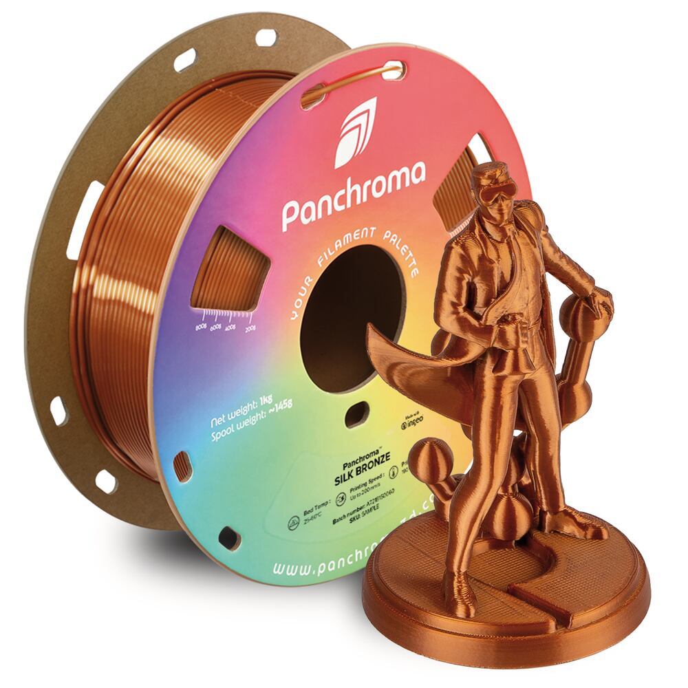 Panchroma PLA Silk Bronze, 1,75 mm, 1 kg