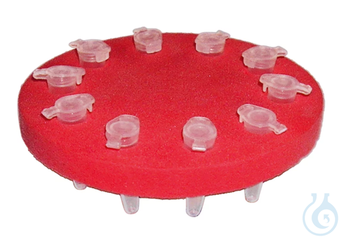 Floating Cryo Racks for 10 PCR Tubes