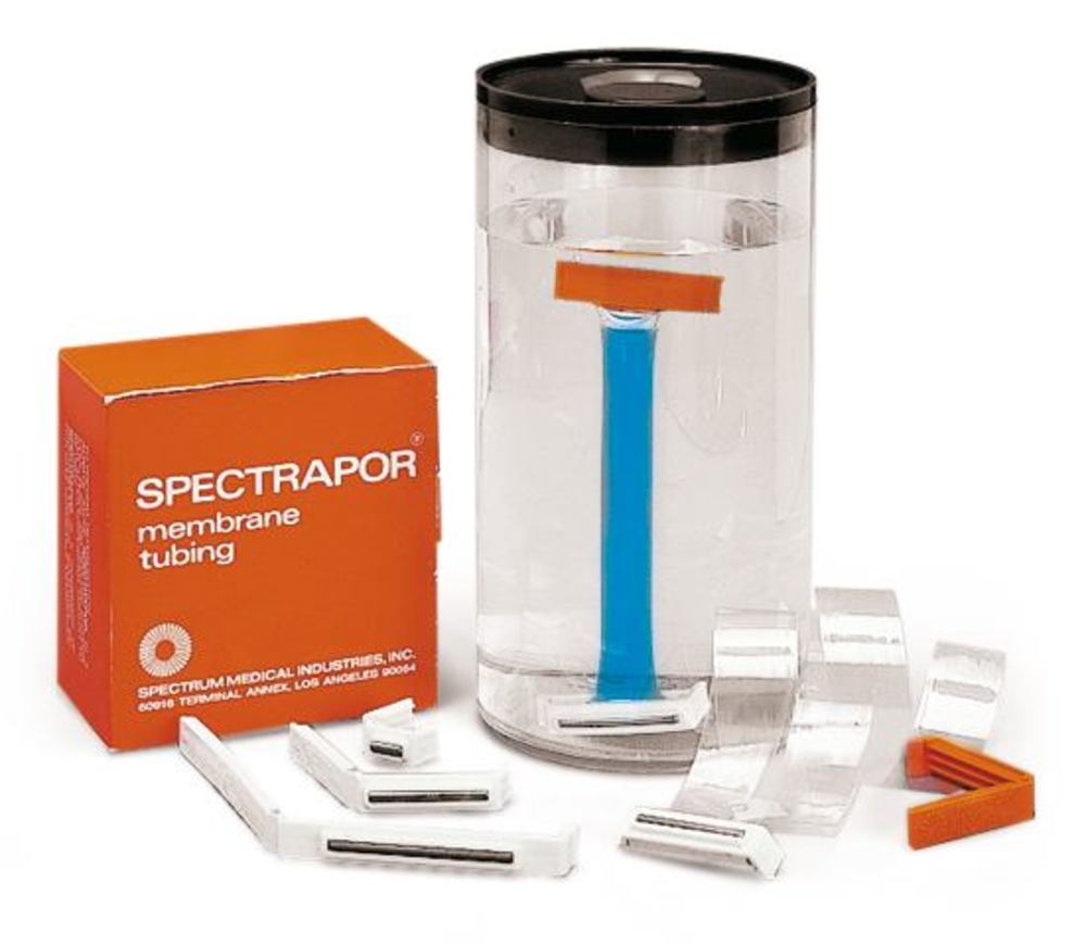 Dialysis Membrane Spectra/Por® - Biotech, CE, MWCO 8000 - 10000, width 16 mm - Luminix Health