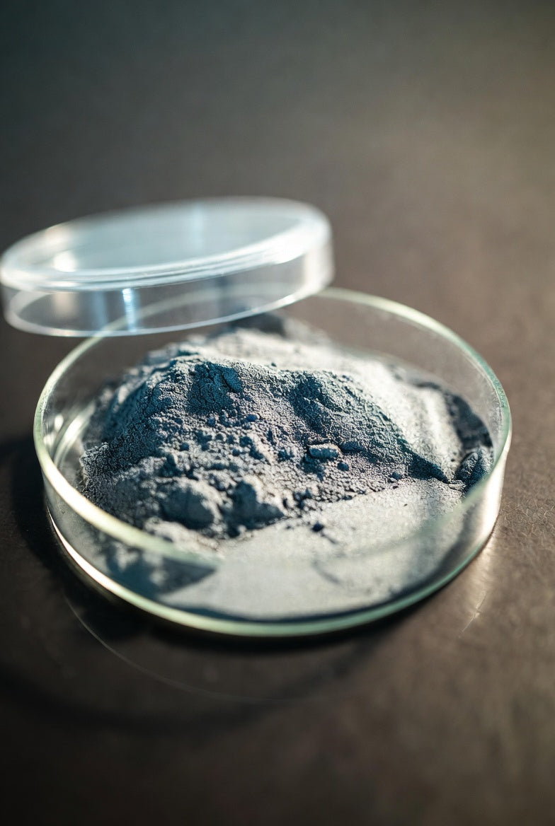 Antimony powder, min. 99,5 %, <100 mesh, 100 g, plastic - Luminix Health