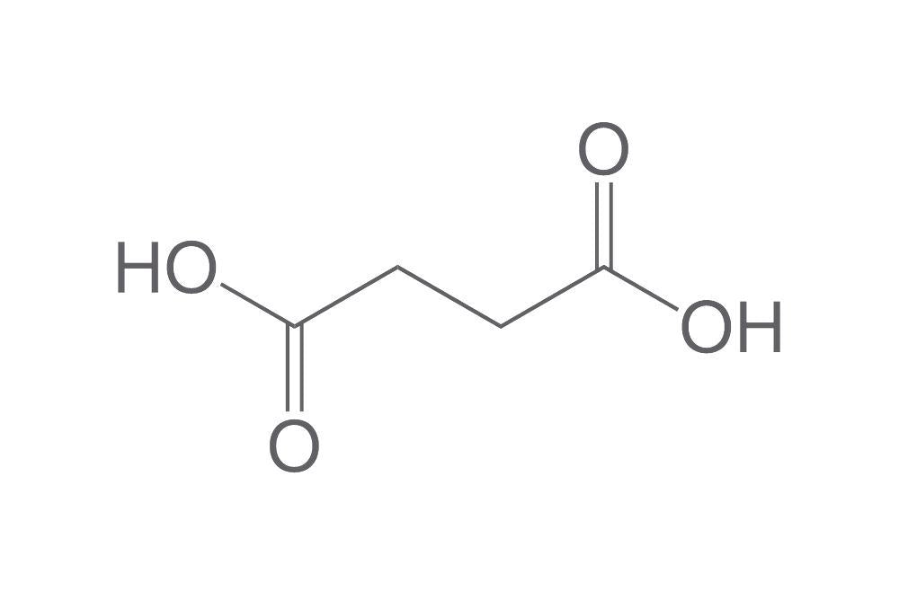Succinic acid, min. 99 %, p.a., ACS, 250 g, plastic - Luminix Health