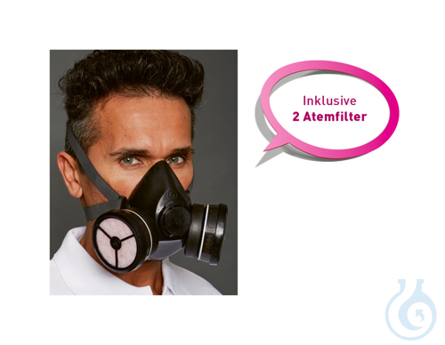 Half Mask Polimask DUPLO Combi A1-P1NR - Luminix Health