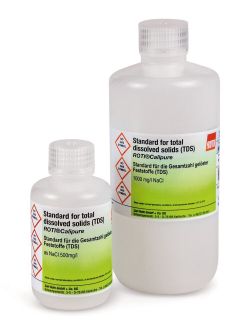 Standard dissolved solids (TDS)