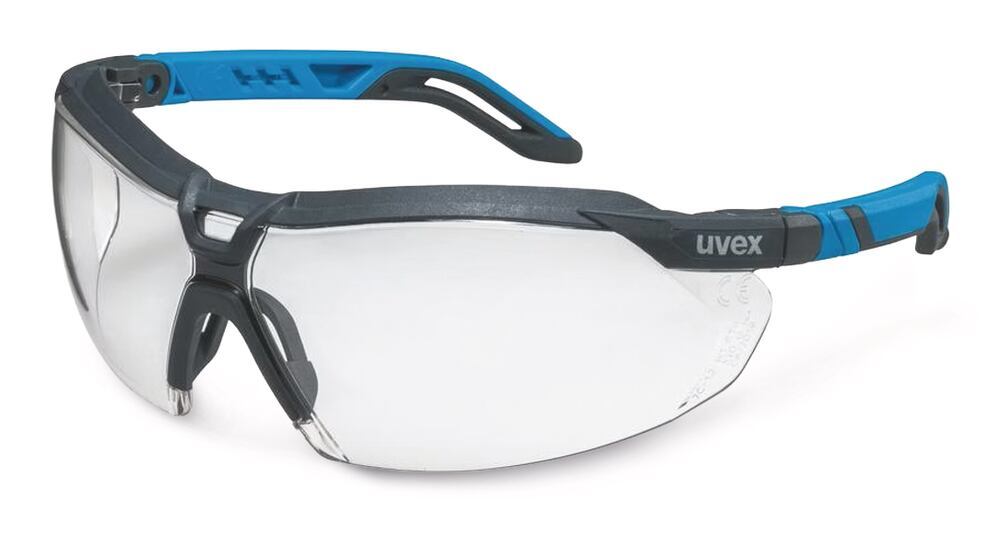 i-5 safety glasses, blue/grey, clear lens