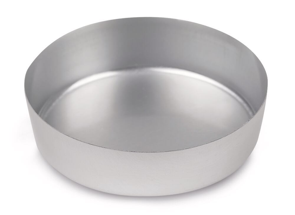 Aluminium weighing pan 42 ml, smooth edge